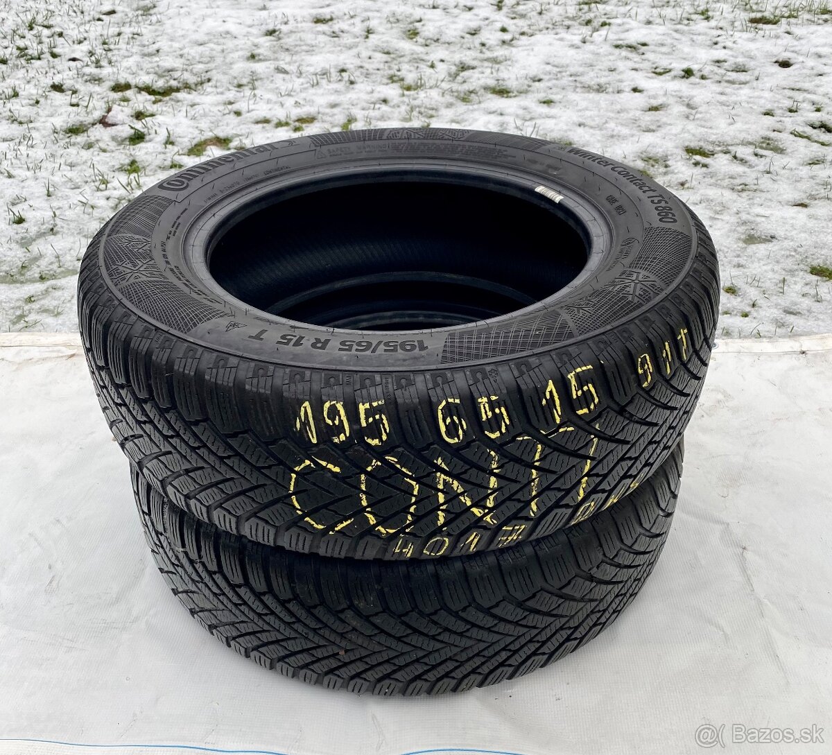 195/65 r15 zimné CONTINENTAL 91T