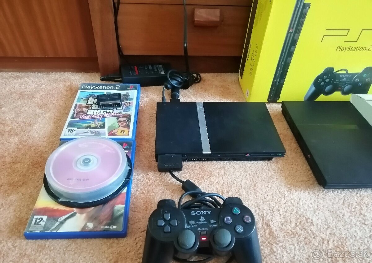 Sony Playstation 2 Slim SCPH-75004 s Čipom