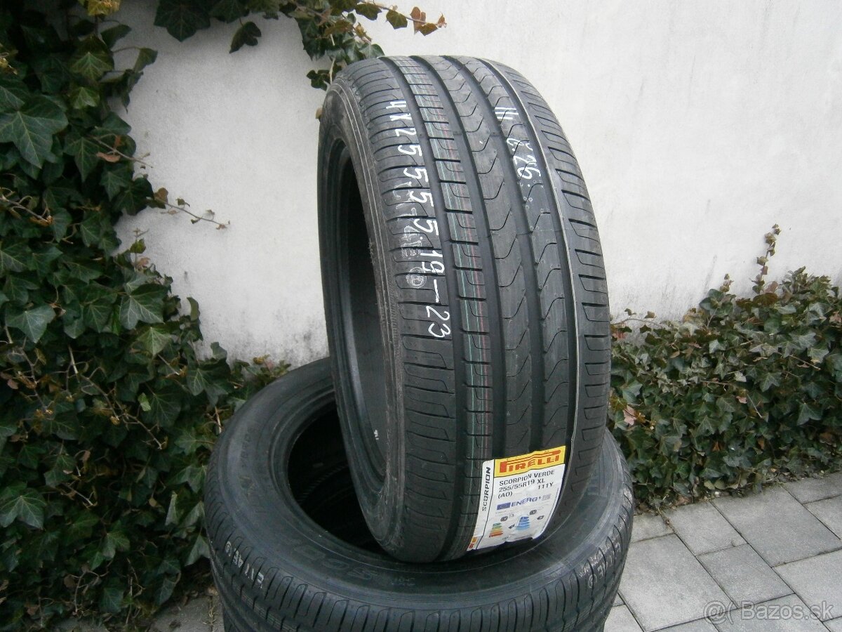 Predám 4x letné nové pneu Pirelli 255/55 R19 111YXL