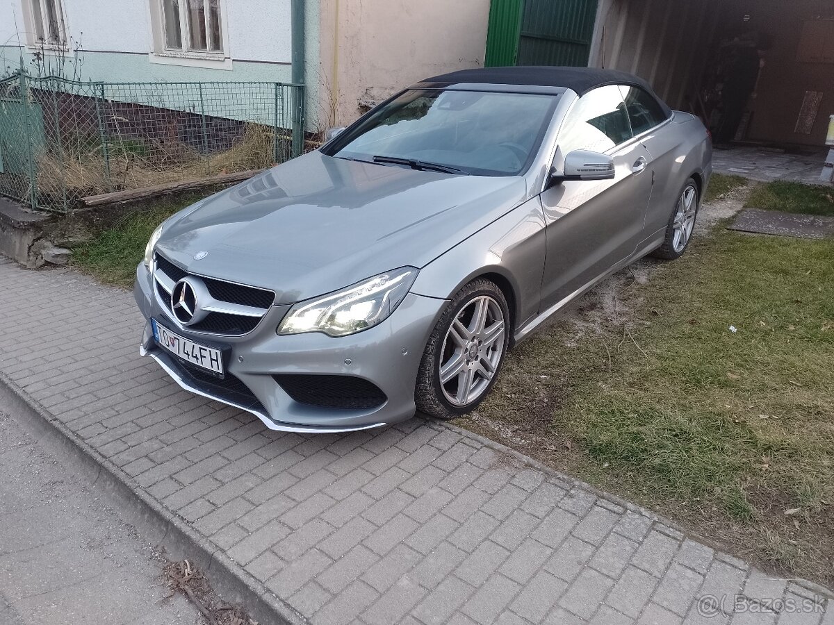 Predám Mercedes E250 Cabrio model w212 ročník 2014