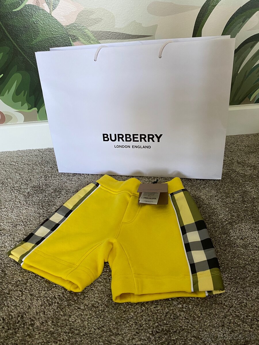 Značkové detské kratasy Burberry