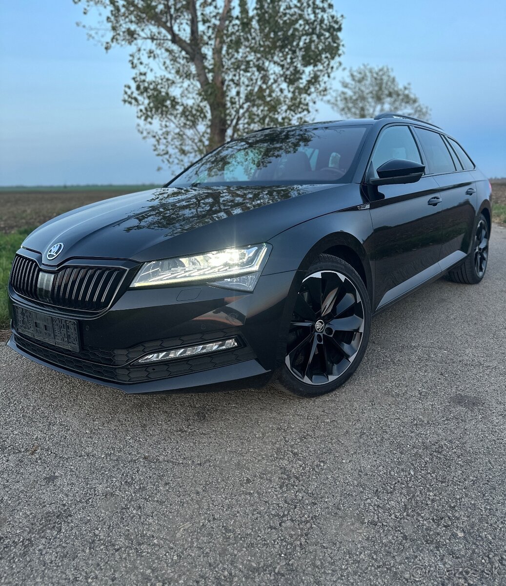 Škoda Superb Sportline Virtual/Matrix/DCC/čierny strop