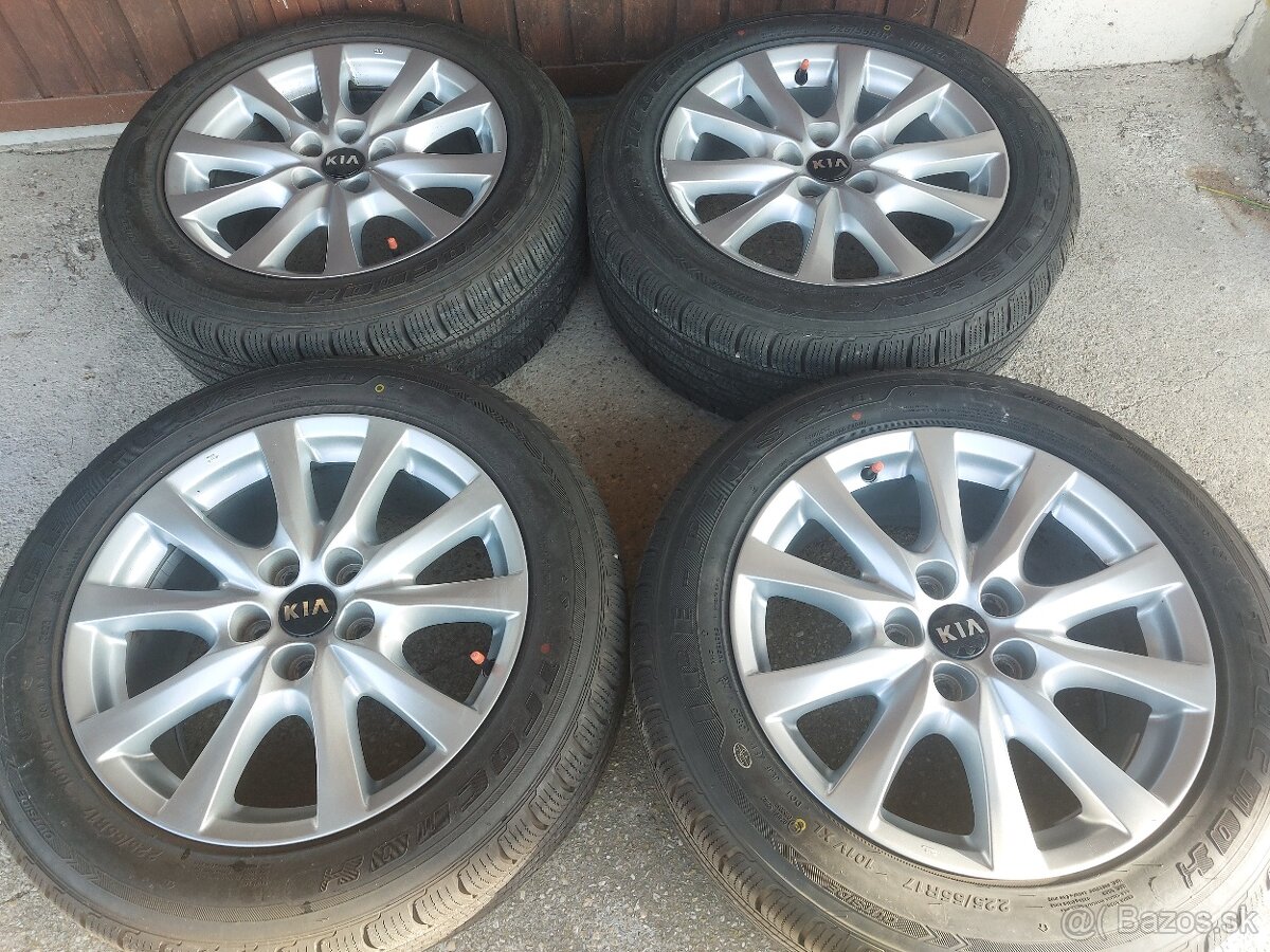 5x114,3R17 elektrony MAZDA-KIA -HYUNDAI-225/55R17 zimne pneu