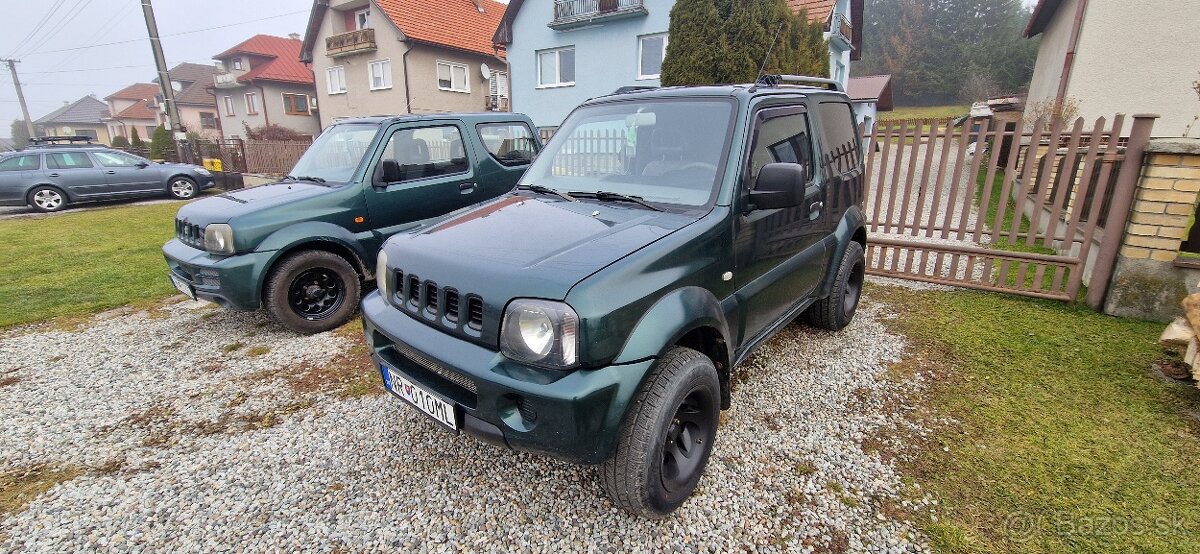 2 x Suzuki JIMNY 4x4 1.3 63 kW r.v. 2001/2008