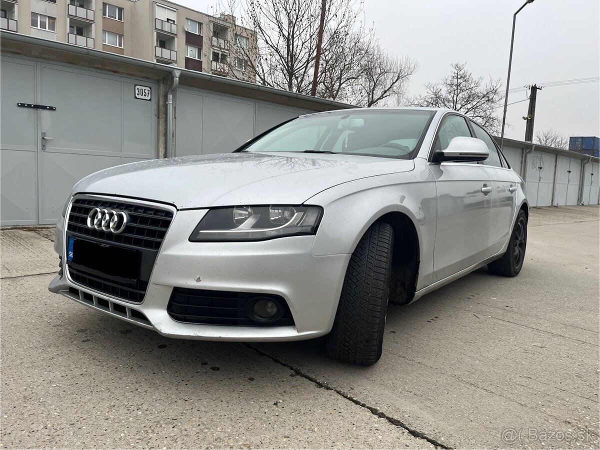 Audi A4 B8 sedan benzín