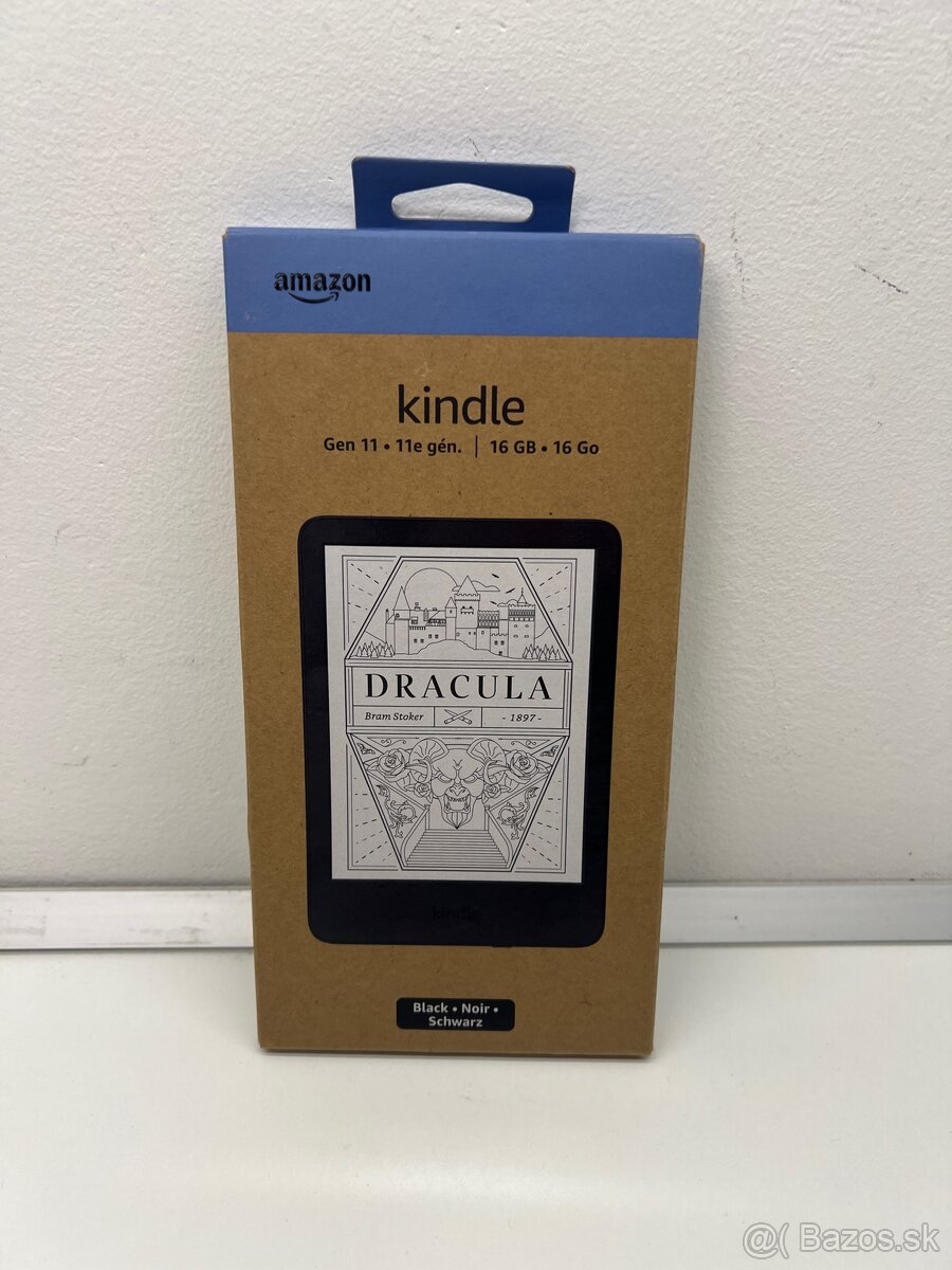 (Nová, nerozbalená) Čítačka Amazon Kindle 2024 16 GB Black