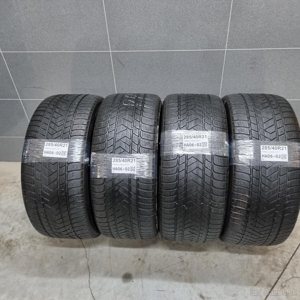 Zimné pneumatiky 285/40 R21 PIRELLI DOT3117