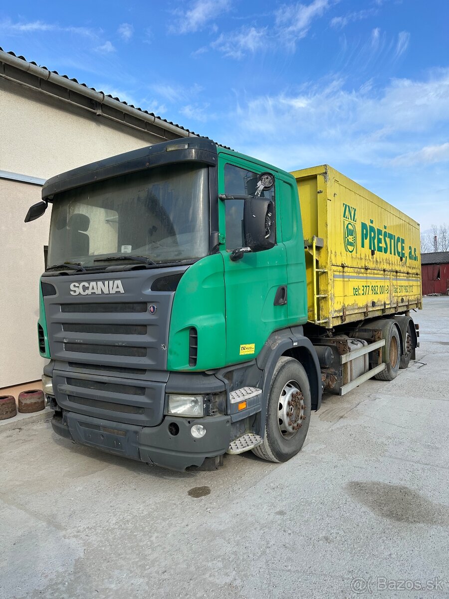 Predam Scania R480 6x2 sklapac na obilie