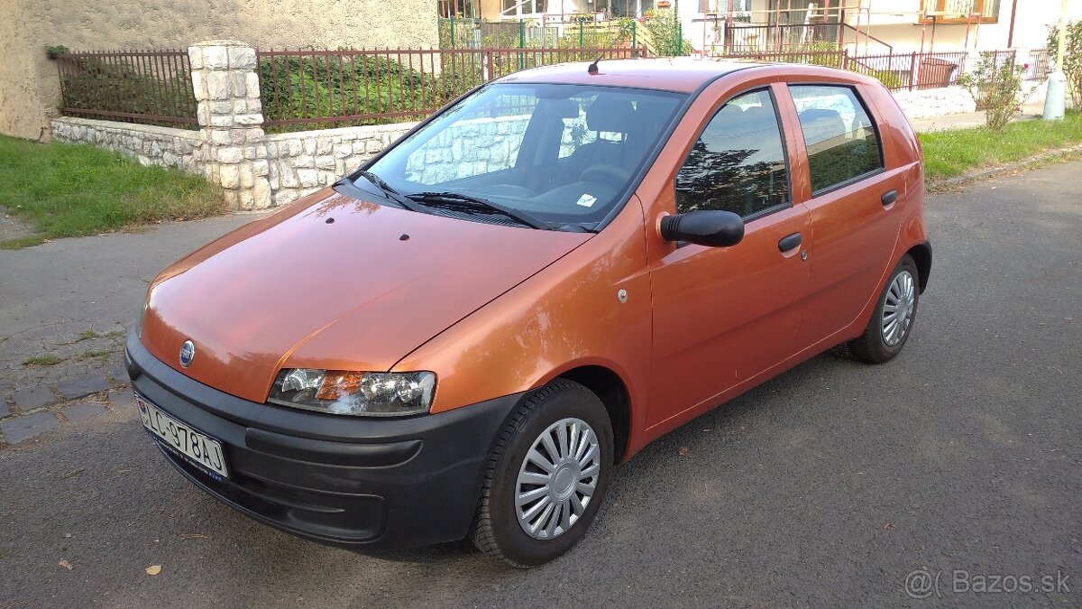 Fiat Punto 1,2 benzin , 1. majiteľ