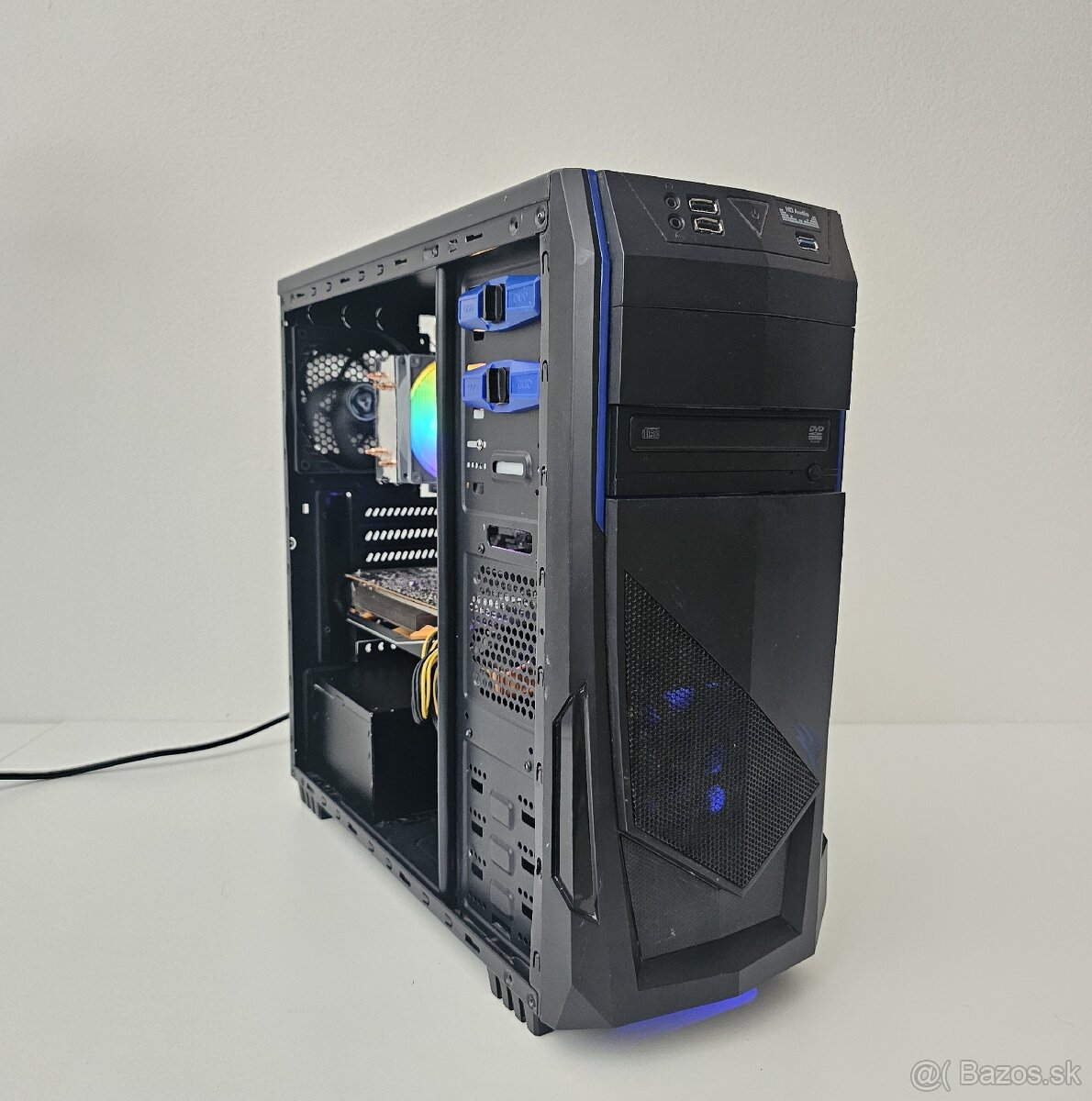 Herný počítač Intel AMD RX 200 16 GB RAM