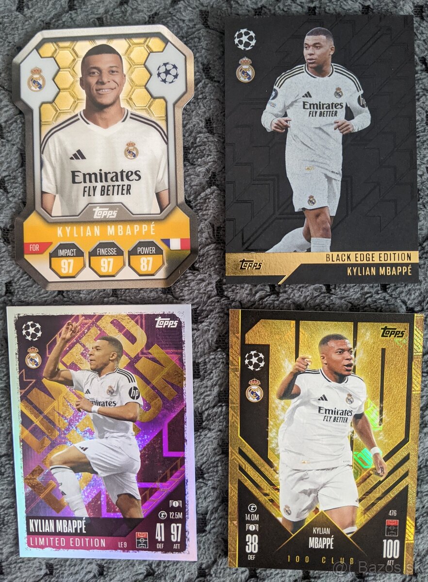 Topps Match Attax 24/25 - stvoricka (Mbappe)