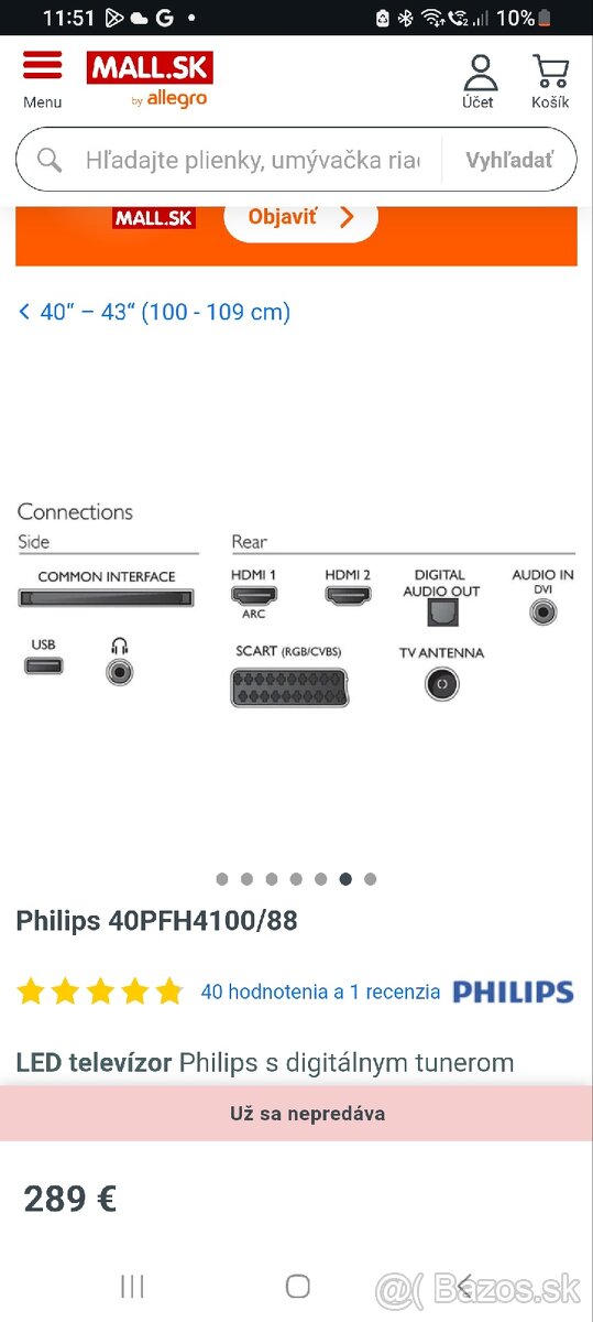 Televizor Philips