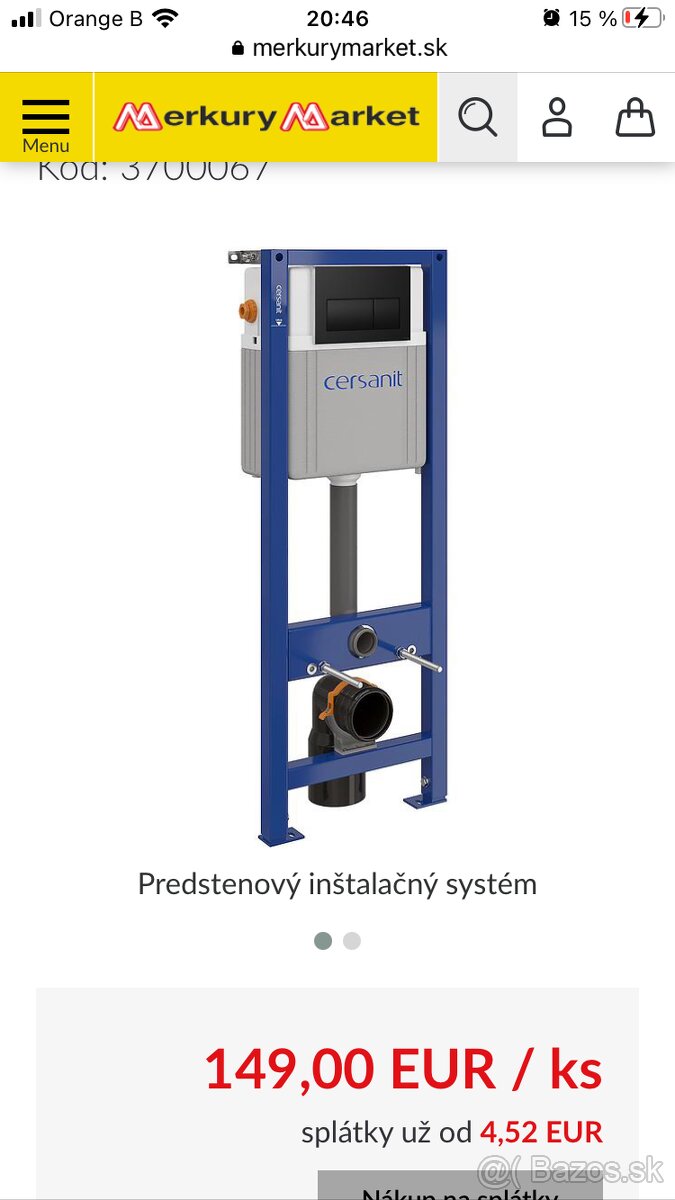 Podomietkovy system cersanit