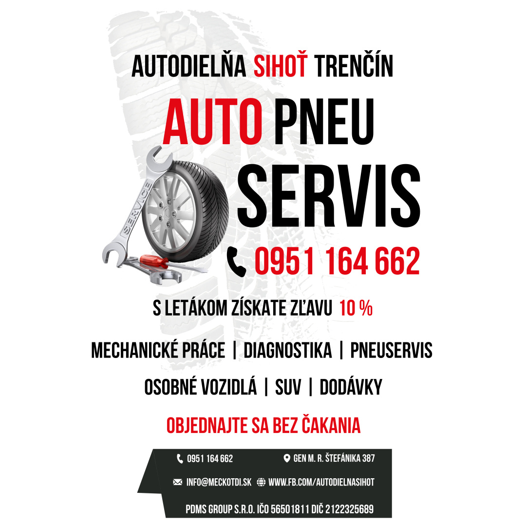 Autoservis / pneuservis Trenčín