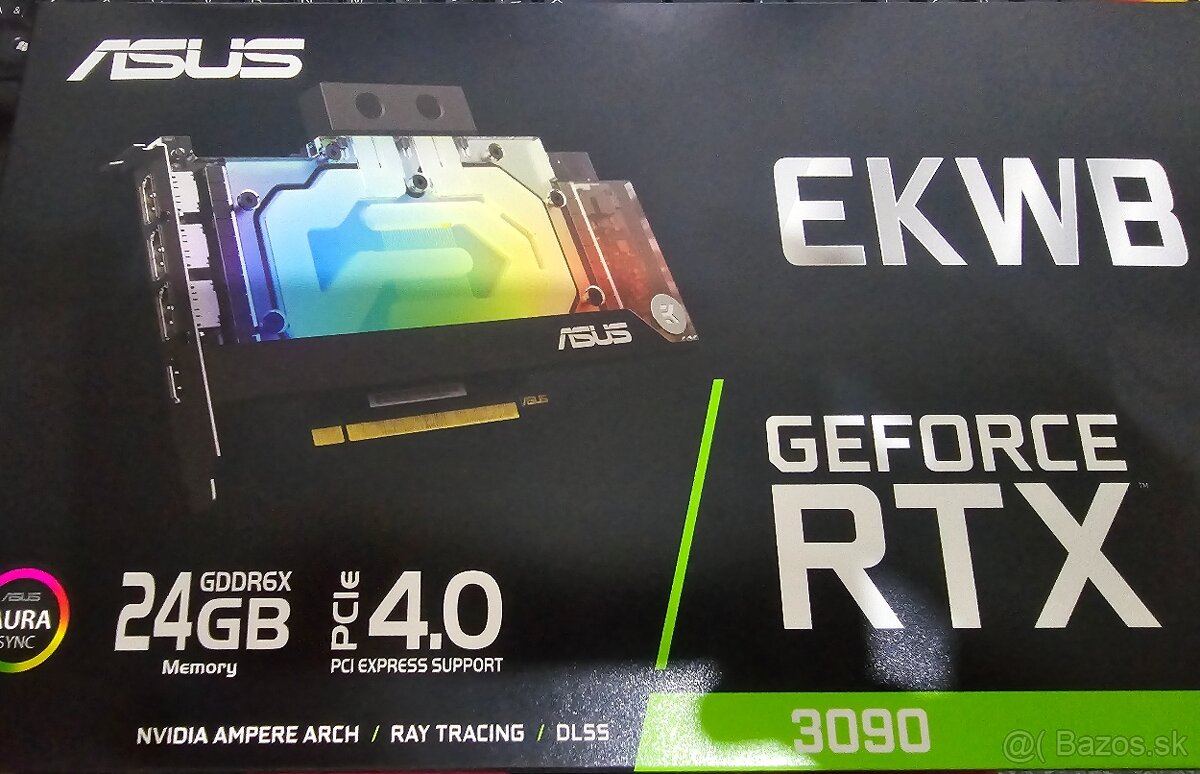 ASUS RTX 3090 EKWB - 24GB