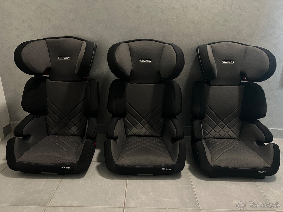 Autosedačky Recaro Milano Carbon Black