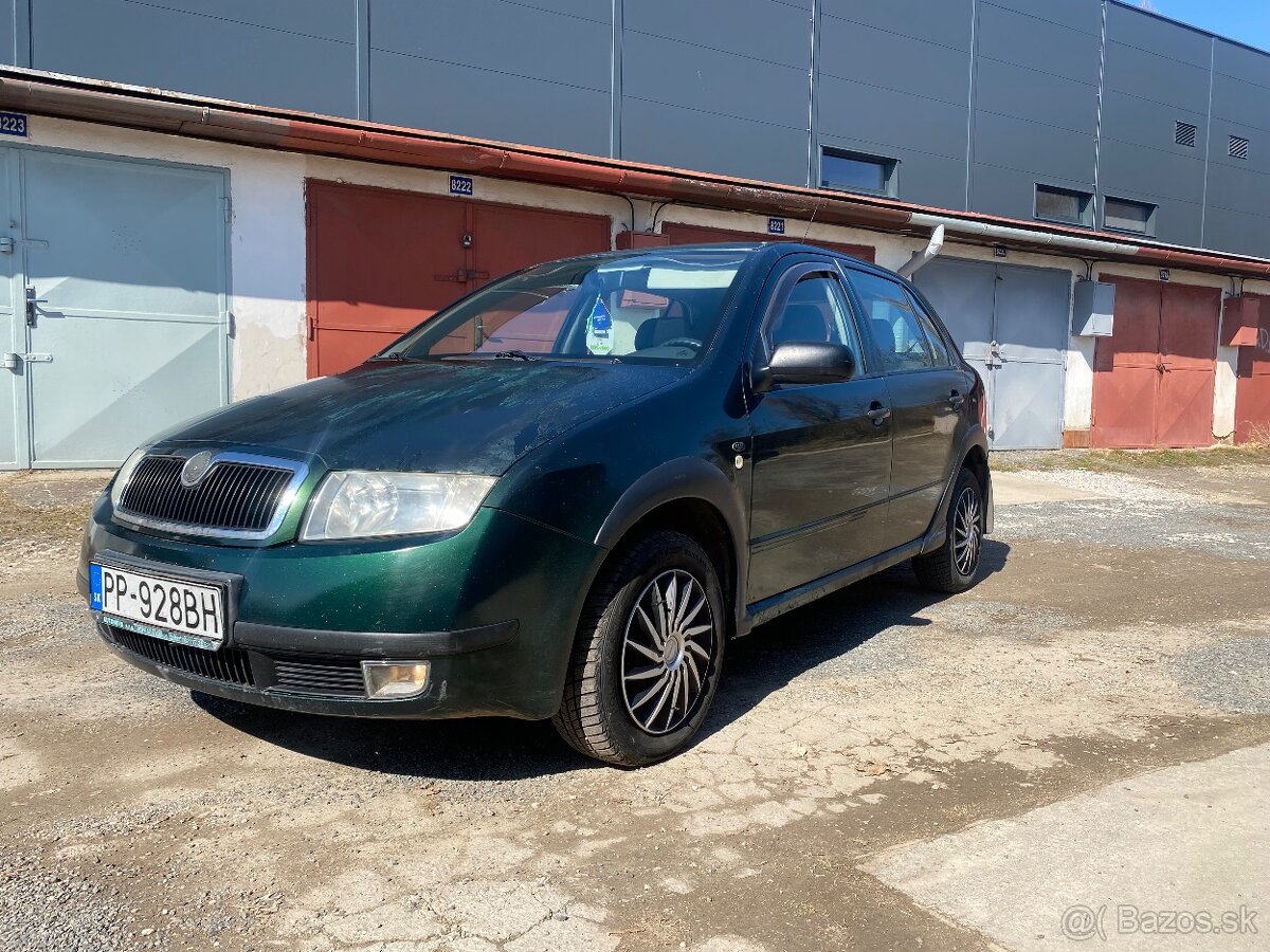 Škoda Fabia 1.4mpi 50kw