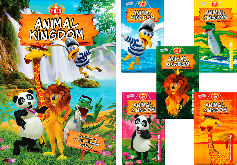Animal Kingdom nálepky-Na výmenu