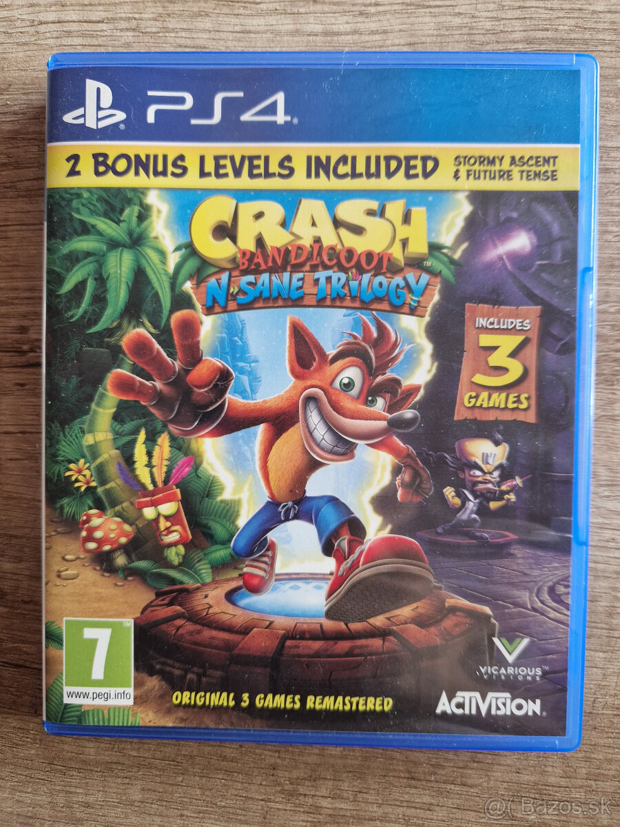 Crash Bandicoot N Sane Trilogy PS4