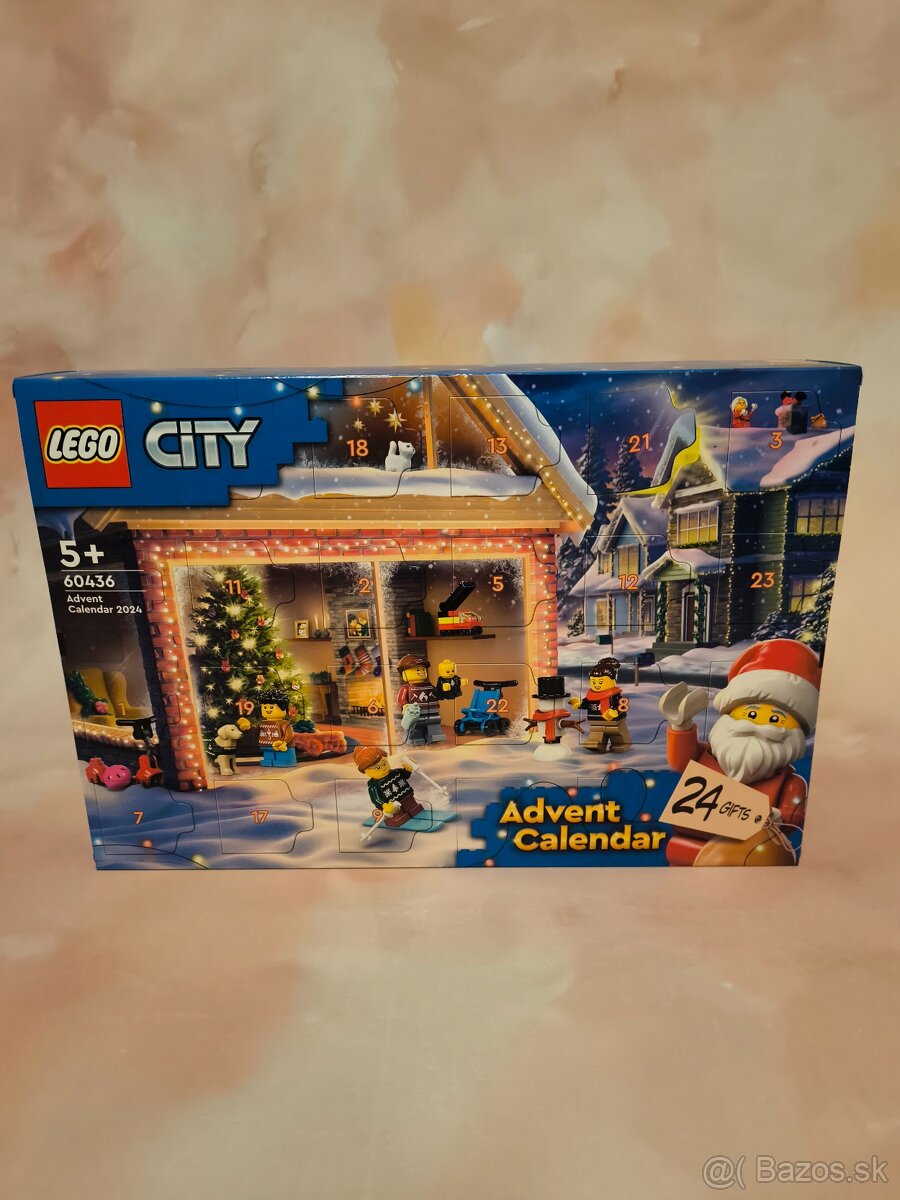 LEGO CITY Adventný kalendár 2024