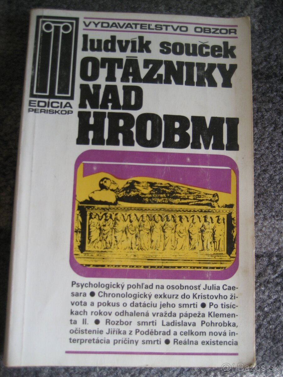 Ludvík Souček:Otázniky nad hrobmi