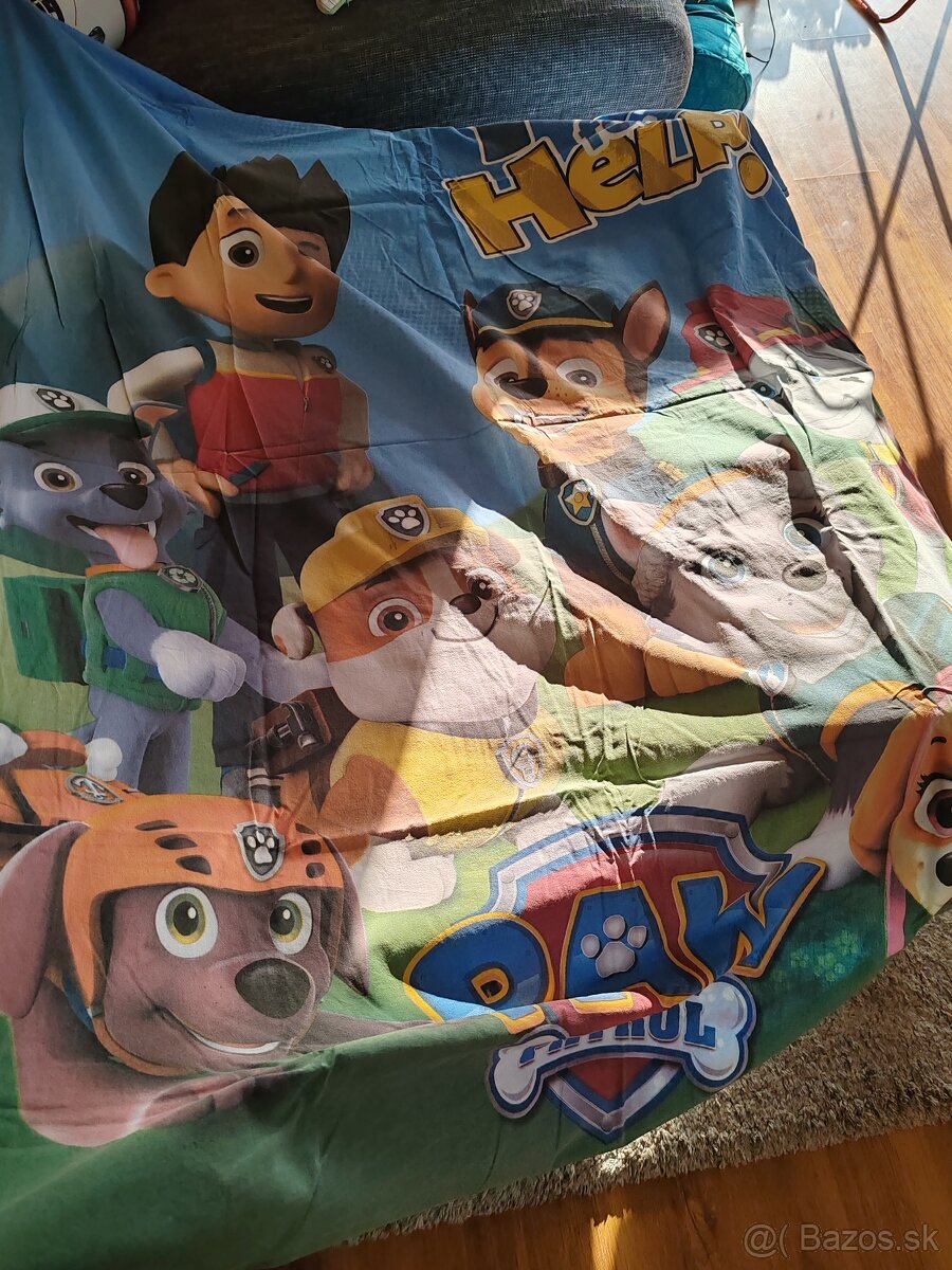 Detské obliečky Paw Patrol