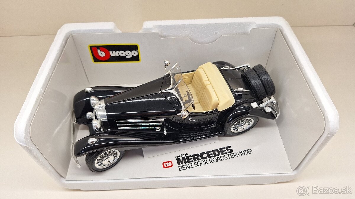 1:18 - 1:20 MERCEDES-BENZ 500K ROADSTER 2