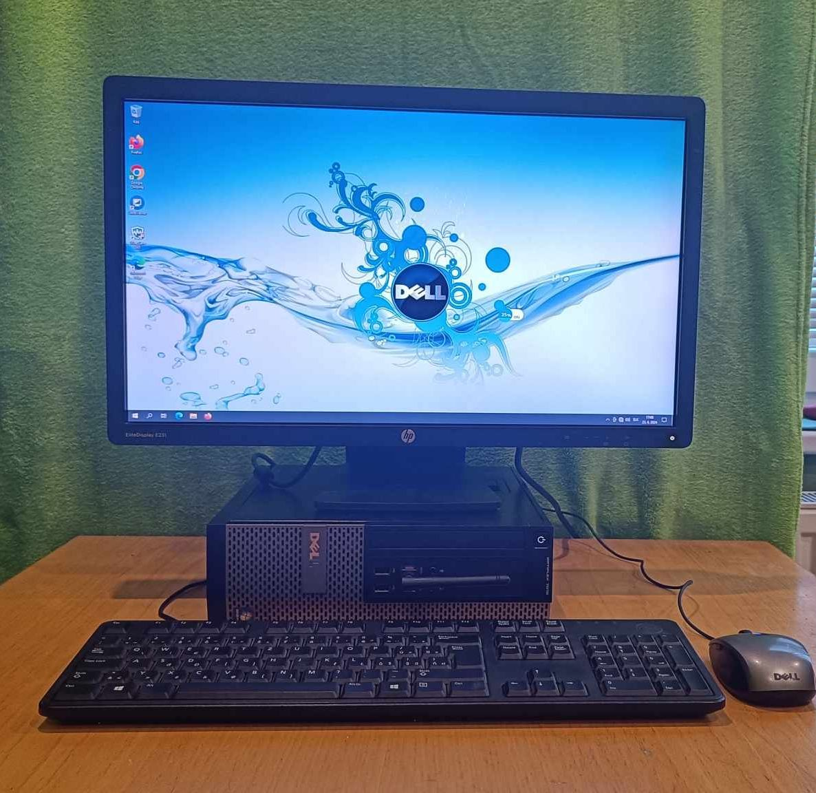 DELL OP 7010 SFF, I3, 8GB RAM, 1000GB HDD, Monitor 23", W10