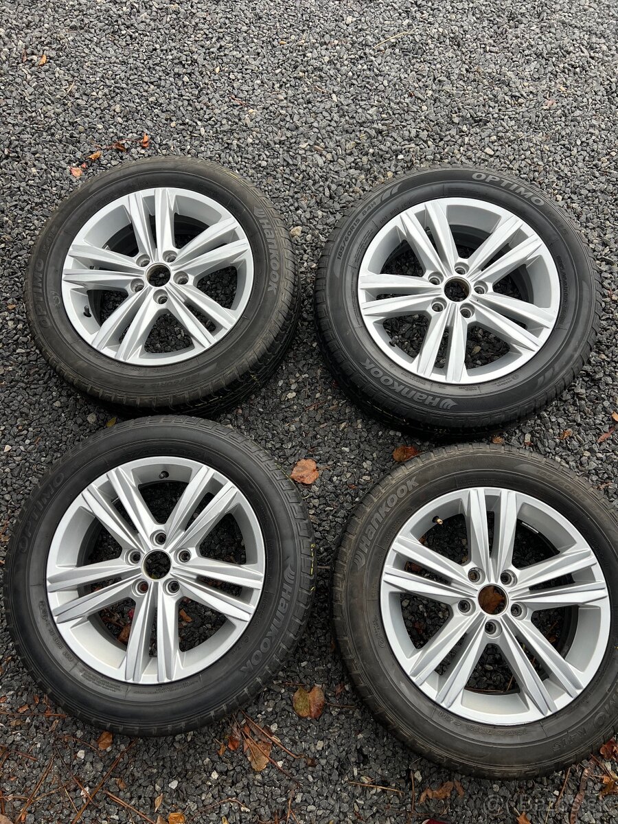 Alu disky-,5x100,R15,ET40-vw,skoda,seat