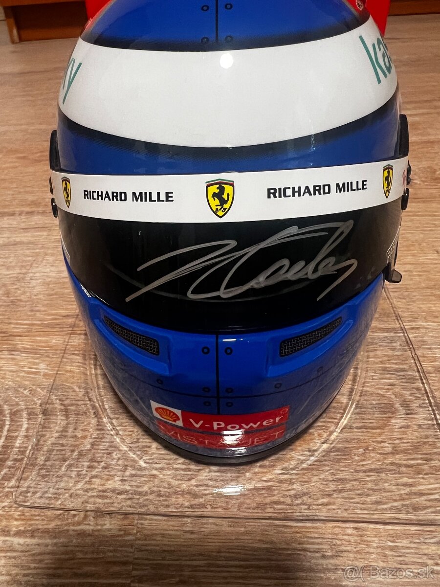 Prilba f1 mini Charles Leclerc