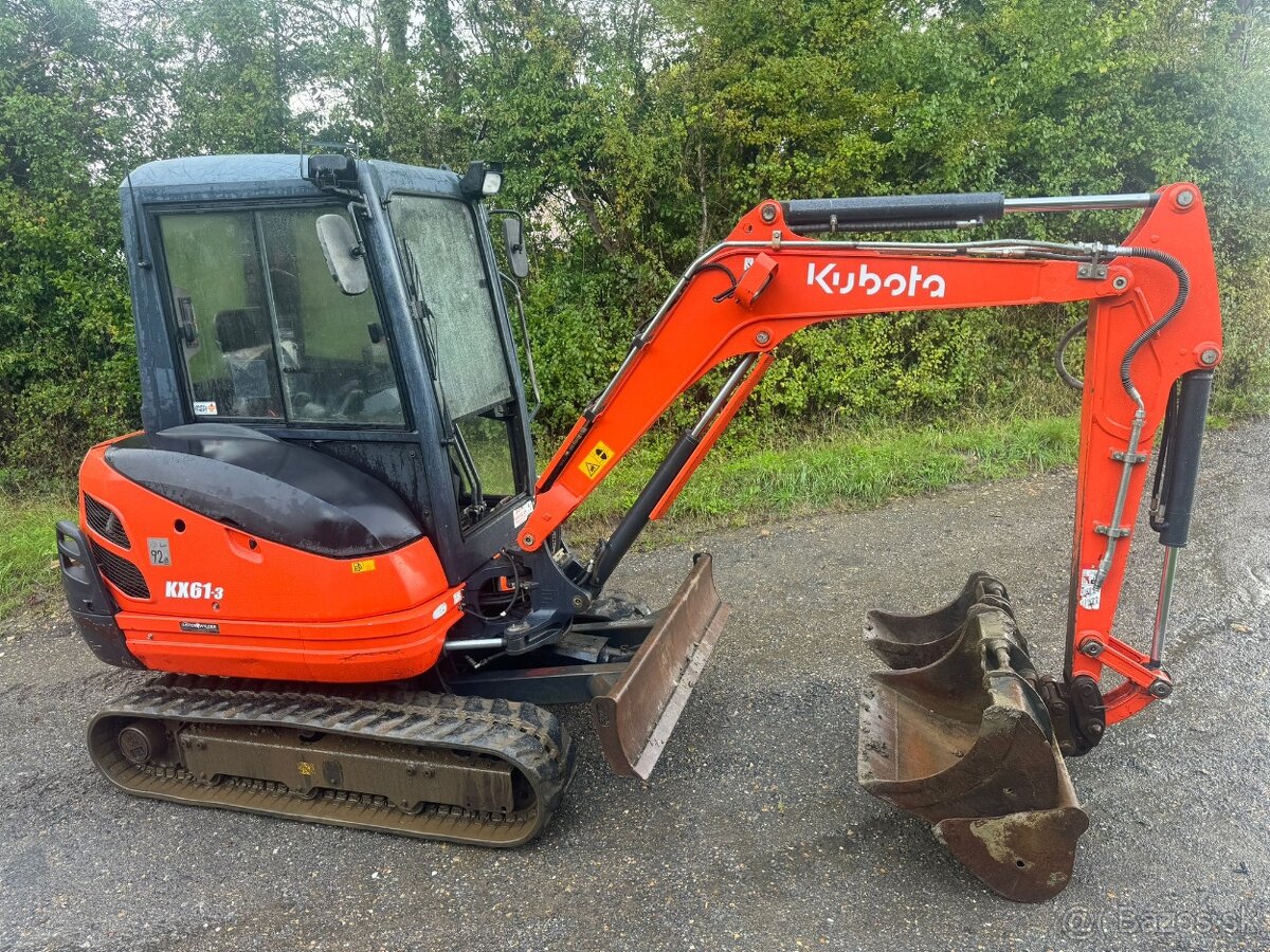 Kubota Kx63-3/2016 pasovy bager