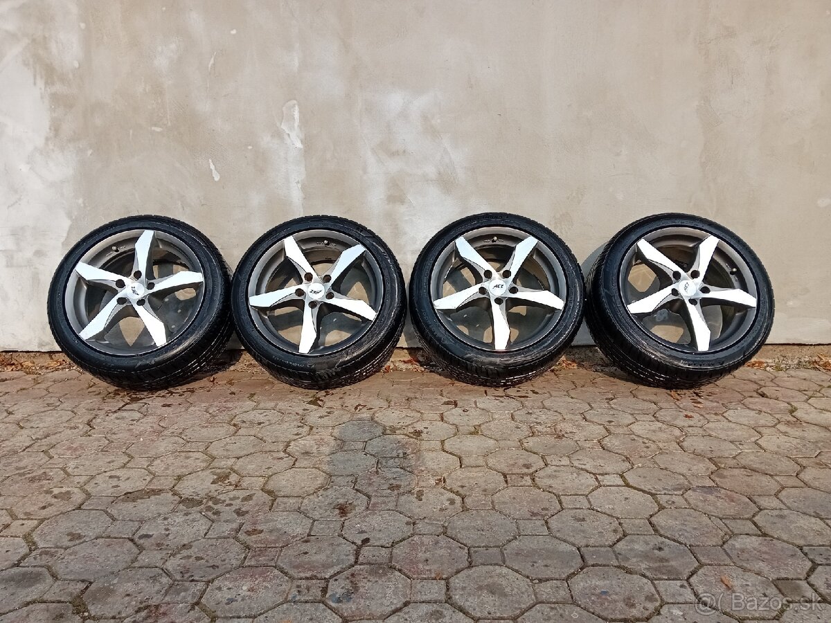 Elektróny 5x112 R17 ET35 Nové pneumatiky 225/45 r17