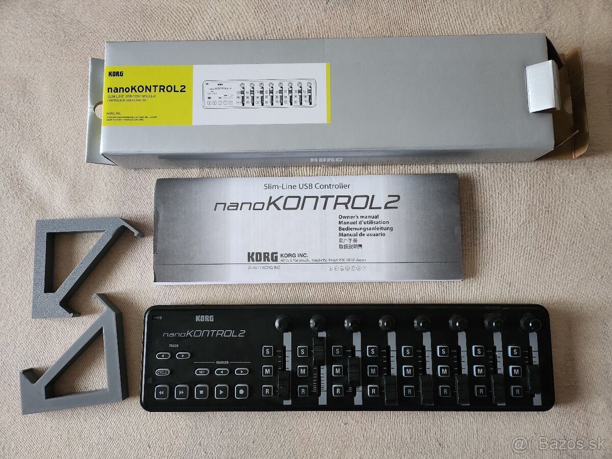 Korg nanoKONTROL2 BK | cierny | DAW | kontroler | USB MIDI