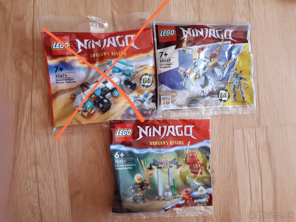 Predám Lego mix Ninjago polybag