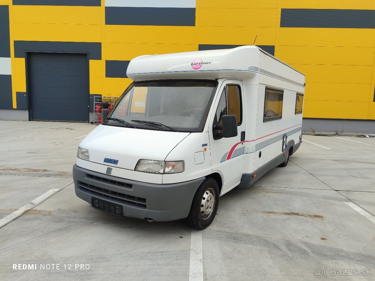 Fiat Ducato 2.5 TD 85kw(116PS) , BÜRSTNER, Poloingral