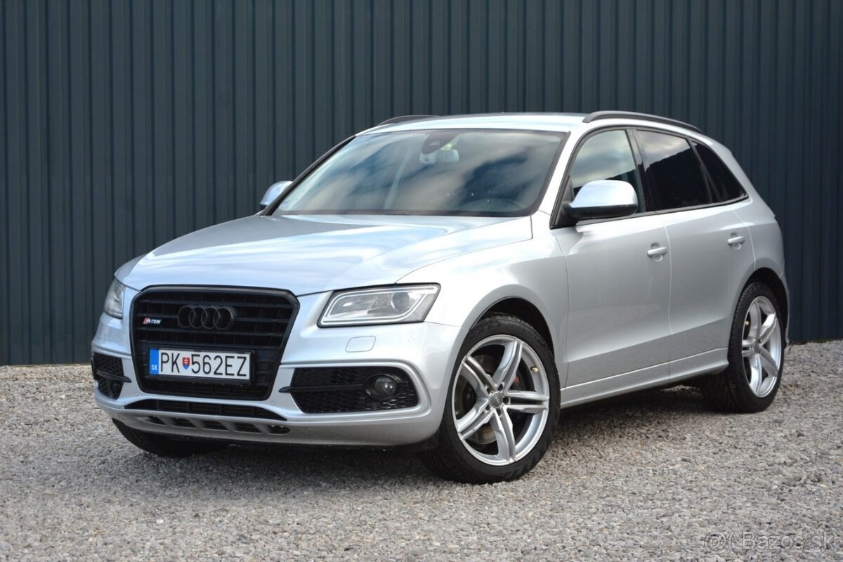 Audi SQ5 3.0 TDI, 4x4, automat, Top stav, koža