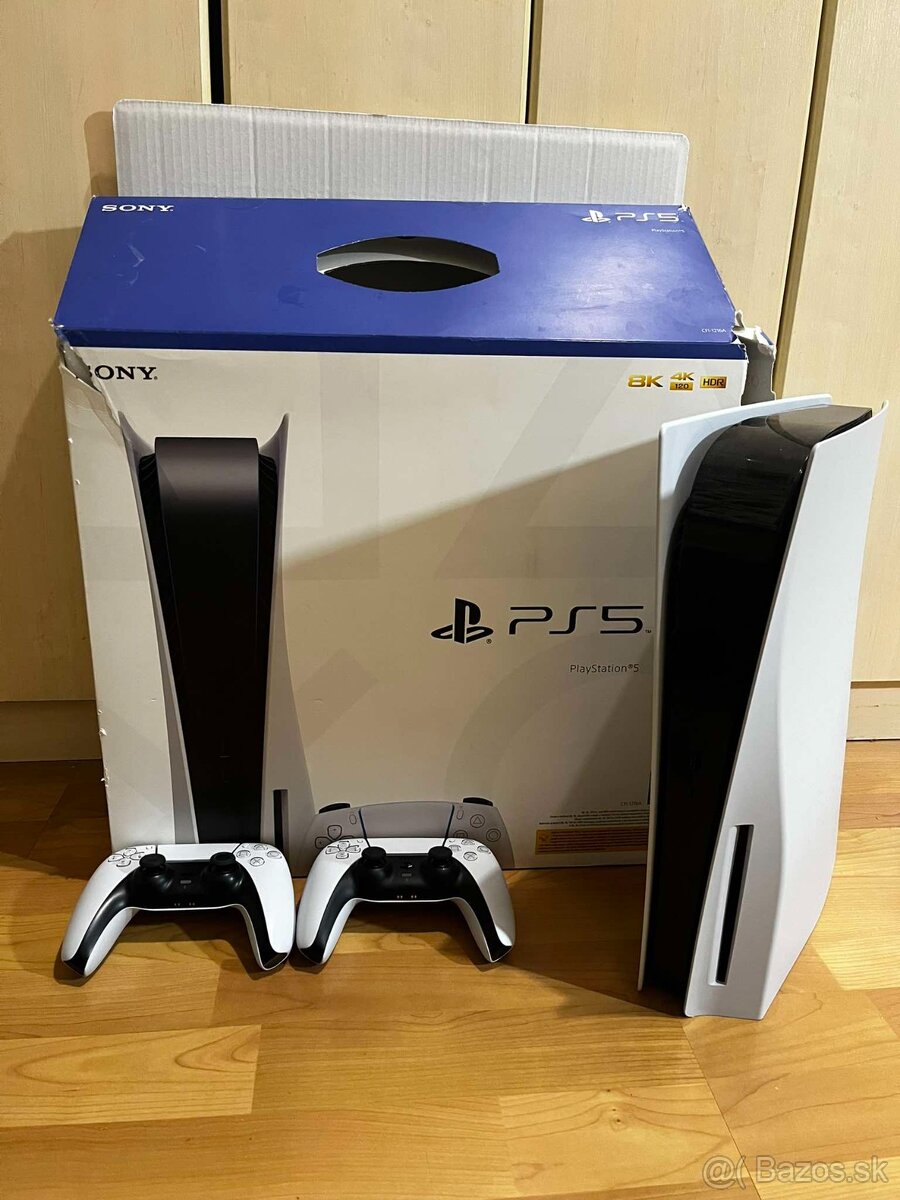 Ps5 s mechanikou a 2x ovladač