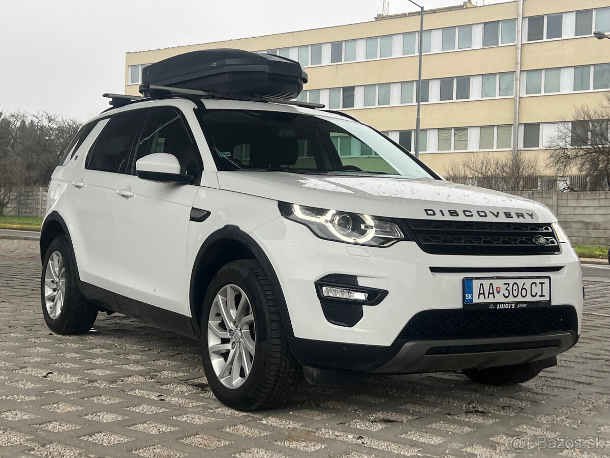 Land Rover Discovery Sport 2.0L TD4 Automat, 4x4, 7-miestne