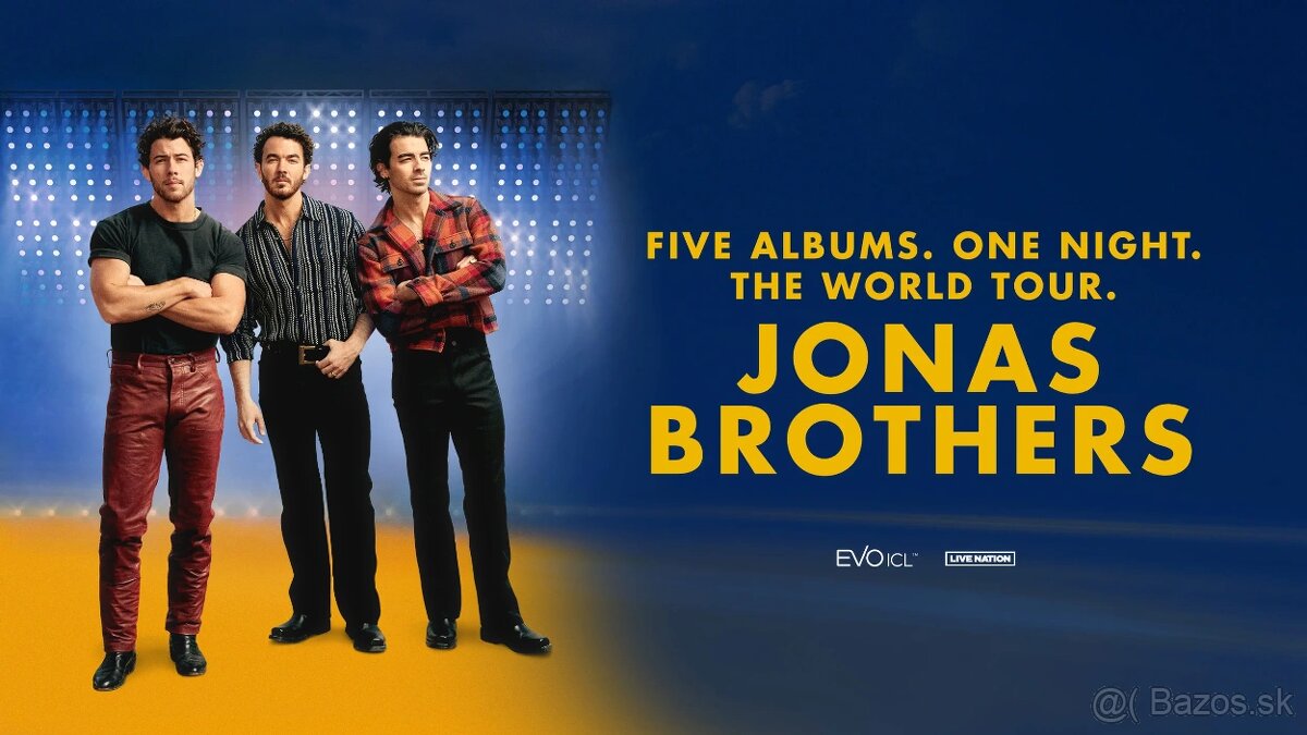 Jonas Brothers - Praha 15.10.2024