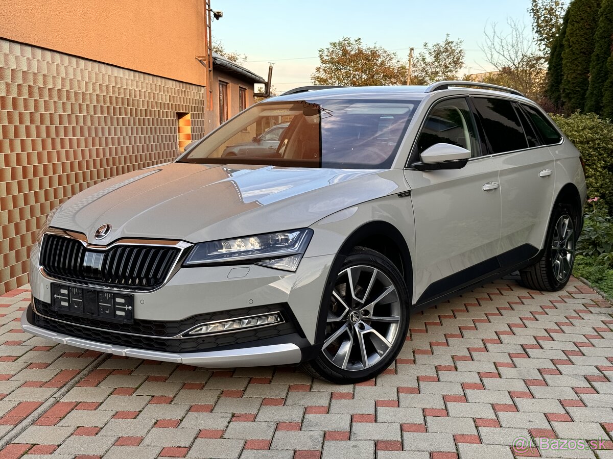 Škoda Superb Combi Scout 2.0 TDI 140kw 4x4 DSG 2020