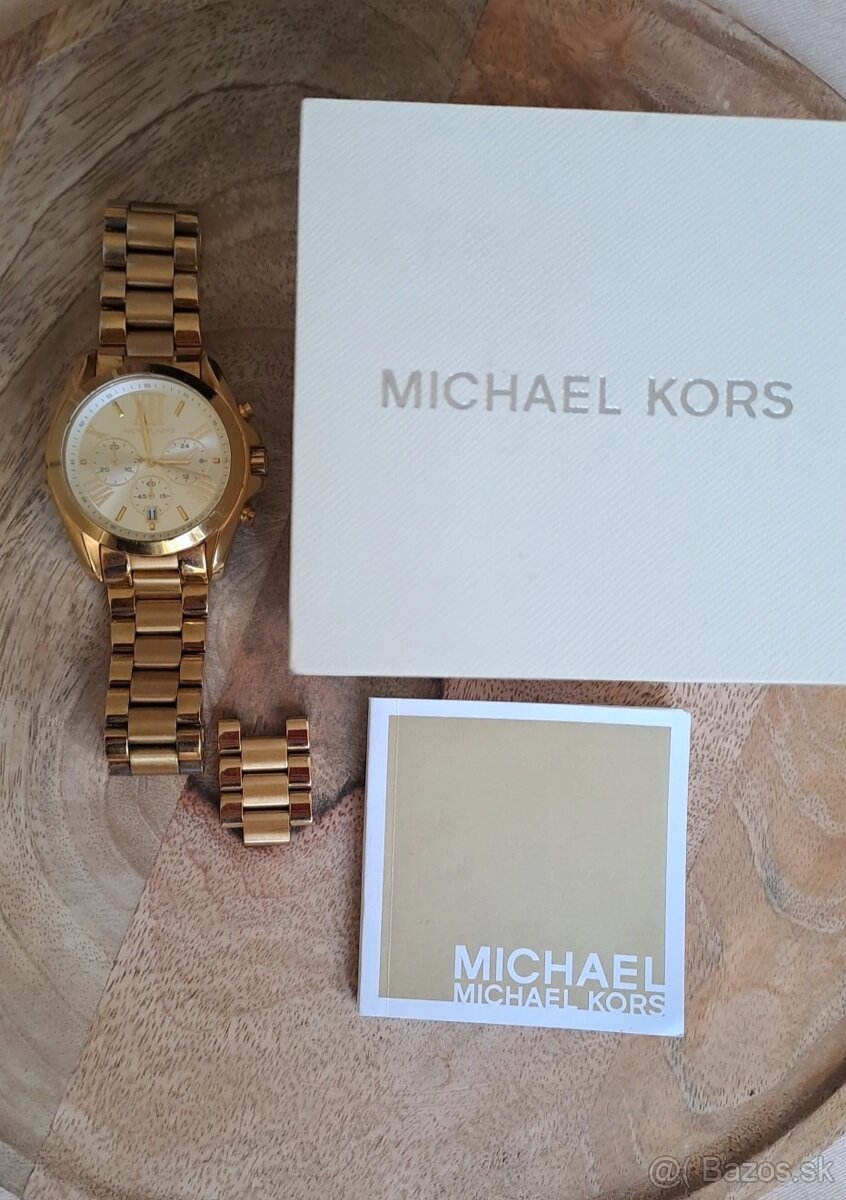 Michael Kors dámske hodinky zlaté