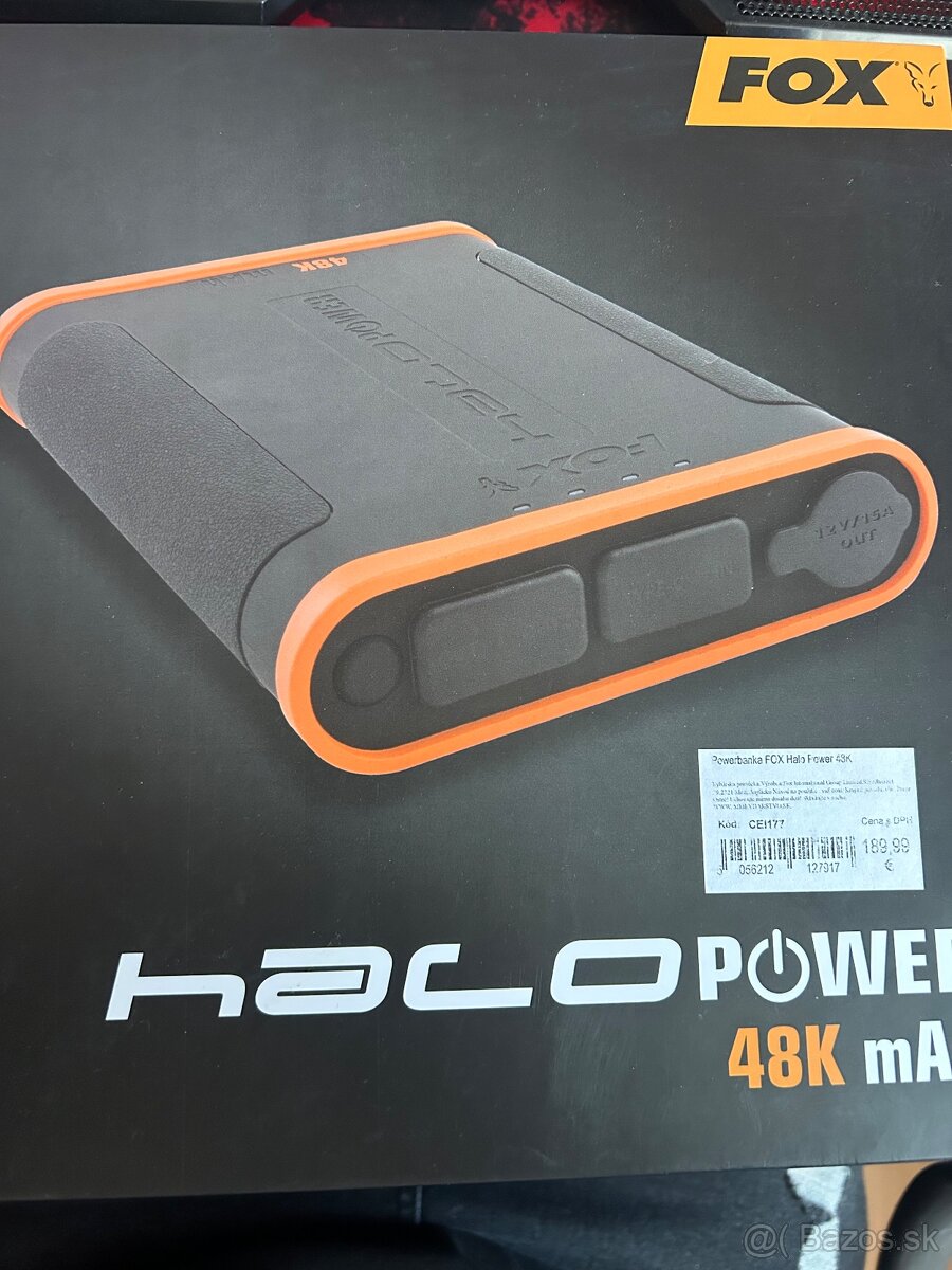 Powerbanka Fox halopower 48KmAh