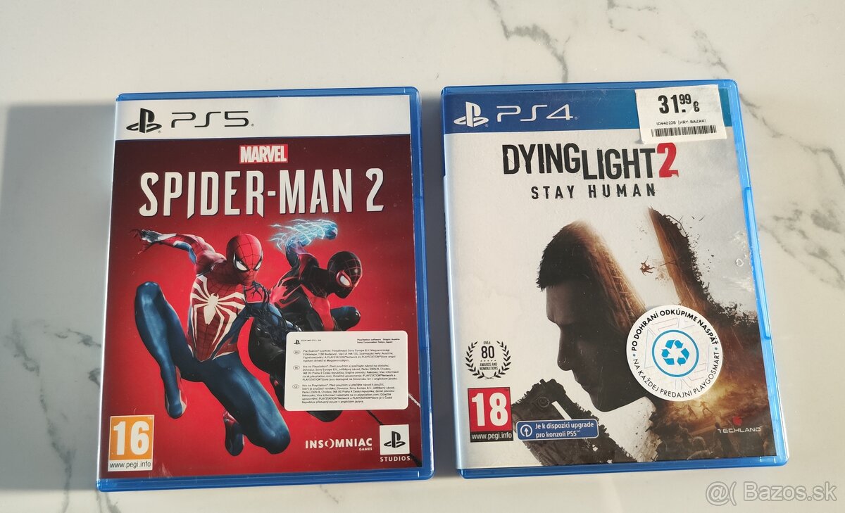 PS5 Spider-Man 2, Dying Light 2