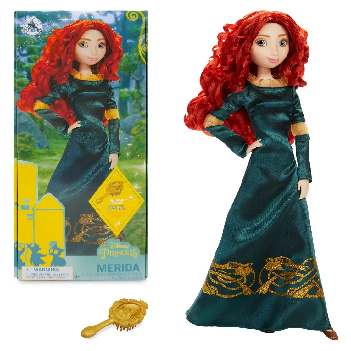 Merida Rebelka bábika original Disney classic doll