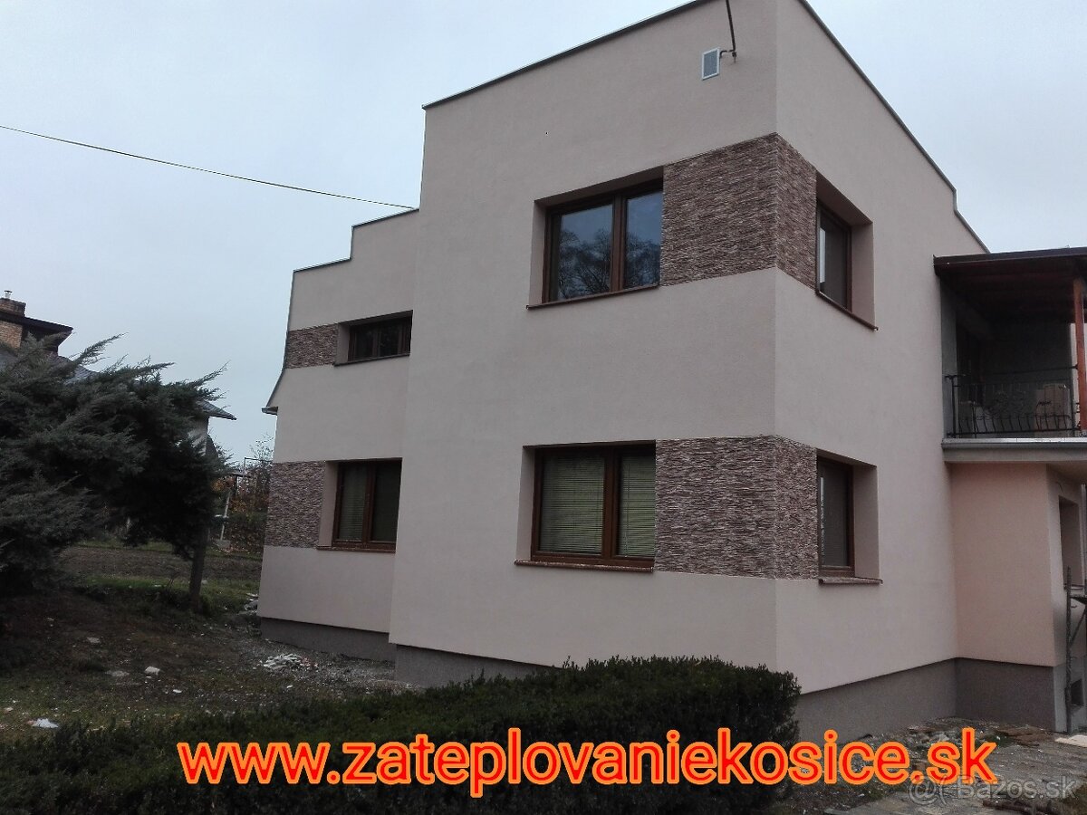 Zateplovanie RD Kosice okolie