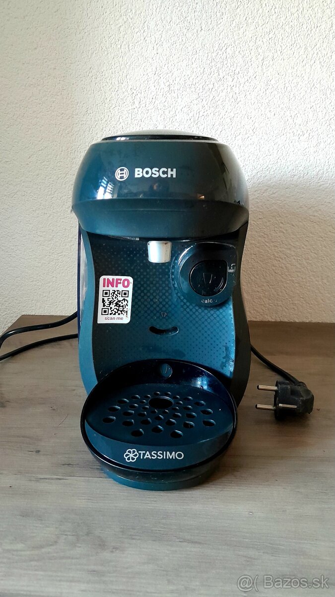 Kávovar na kapsule Bosch tassimo