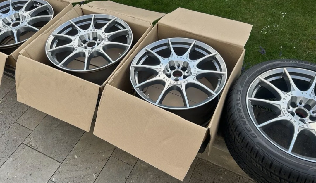 Predám krásne elektrony originál Speedline 5X112 R20 obuté