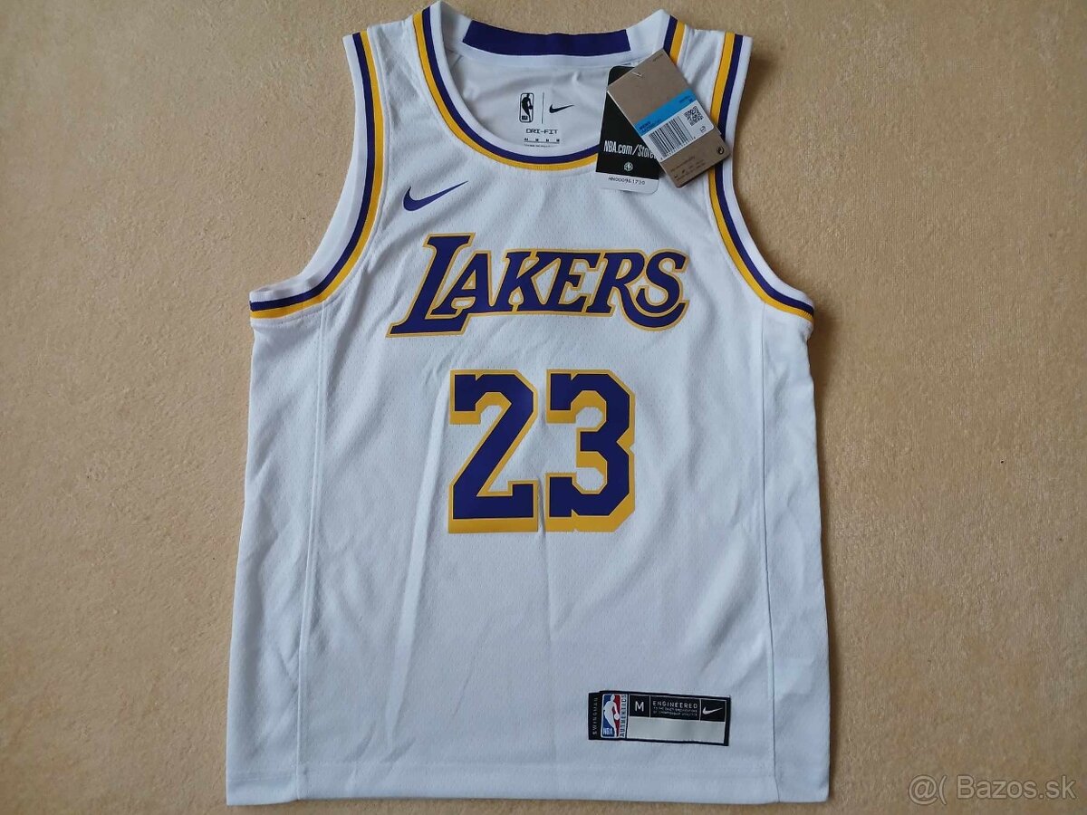 Dětský basketbalový dres LeBron James Los Angeles Lakers