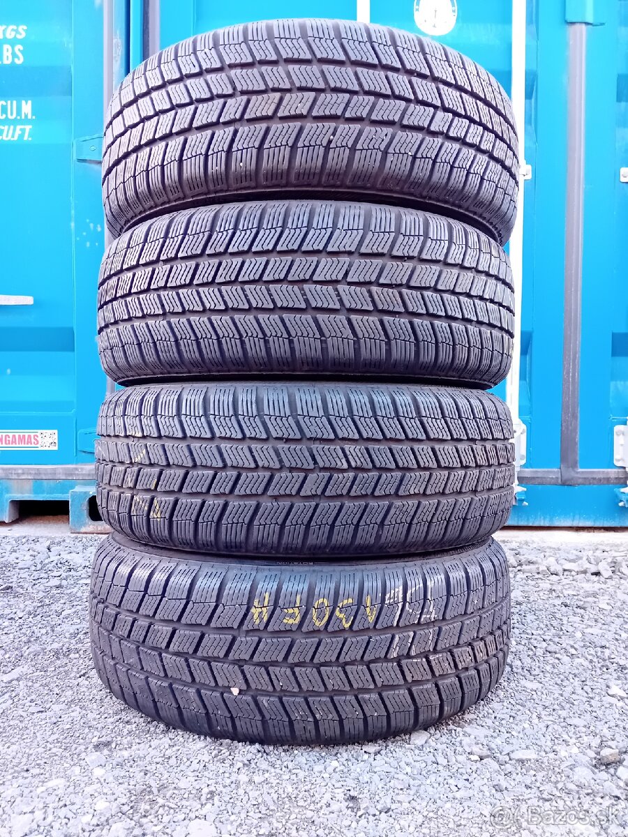 5x100R15 + zimné pneu 195/55 R15 Barum