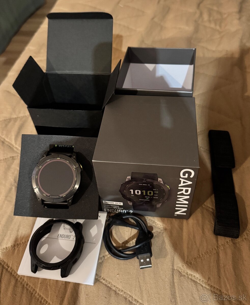 Hodinky GARMIN ENDURO 2 Sapphire Solar Titanium